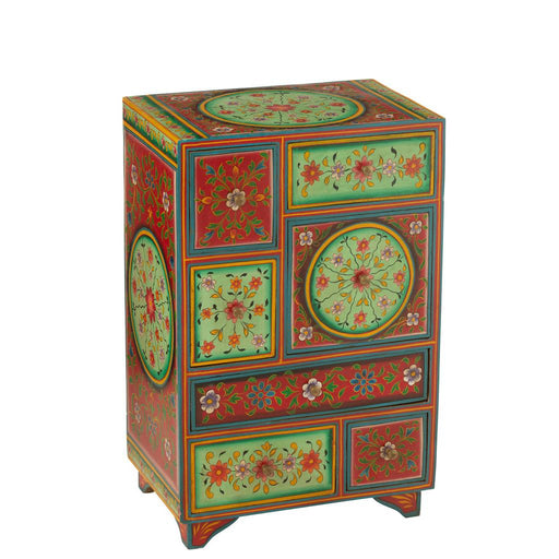 Opbergkast Mix Mangohout hout 29x43 cm-Opbergkasten-J-Line