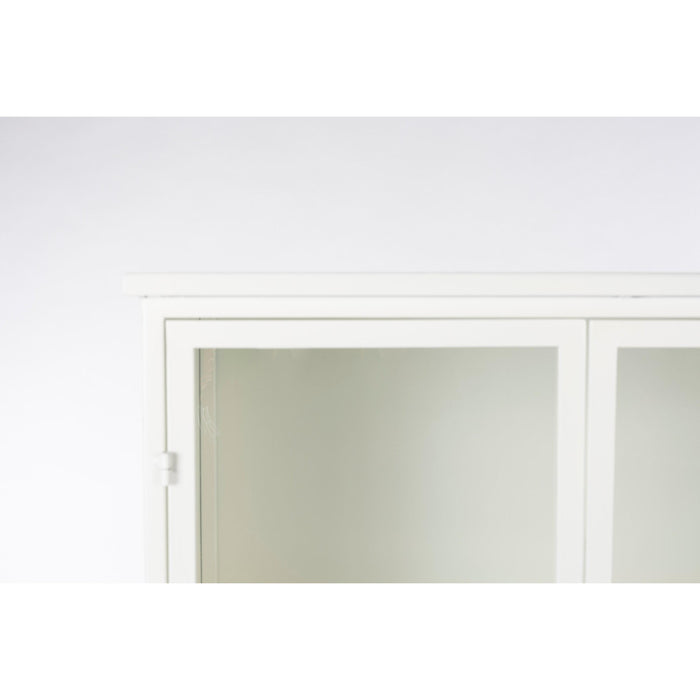 Opbergkast Miya High 2do Metaal Wit 68x35 cm