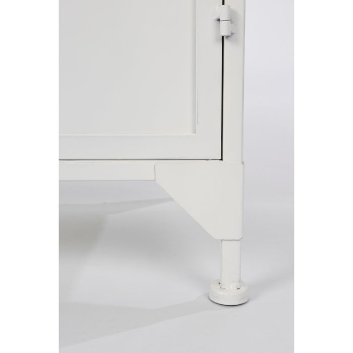 Opbergkast Miya High 2do Metaal Wit 68x35 cm