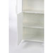 Opbergkast Miya High 2do Metaal Wit 68x35 cm-Opbergkasten-Creating Home