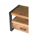 Opbergkast Nairobi Mangohout Naturel hout 120x45x50 cm-TV-meubels-Livingfurn