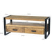 Opbergkast Nairobi Mangohout Naturel hout 120x45x50 cm-TV-meubels-Livingfurn