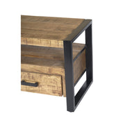 Opbergkast Nairobi Mangohout Naturel hout 150x45x50 cm-TV-meubels-Livingfurn