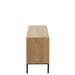 Opbergkast Naturel Cane Vierkant 40x120 cm-Opbergkasten-J-Line