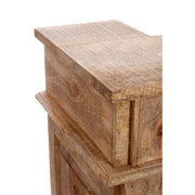 Opbergkast Naturel Hout Rechthoekig 50x120 cm-Opbergkasten-J-Line