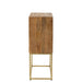 Opbergkast Naturel Mangohout hout 40x76 cm-Opbergkasten-J-Line
