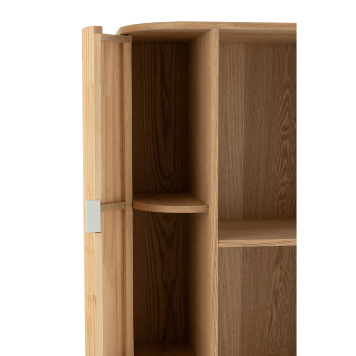 Opbergkast Naturel Mdf 36x88 cm-Opbergkasten-J-Line