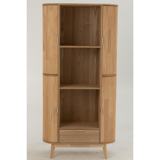 Opbergkast Naturel Mdf 36x88 cm-Opbergkasten-J-Line