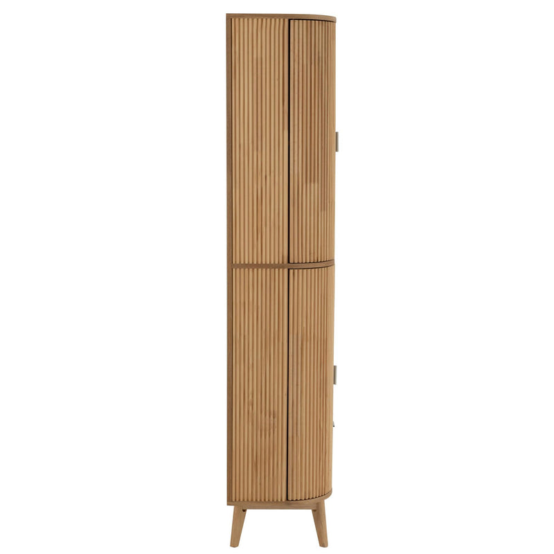 Opbergkast Naturel Mdf 36x88 cm-Opbergkasten-J-Line