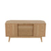 Opbergkast Naturel Mdf S 40x120 cm-Opbergkasten-J-Line