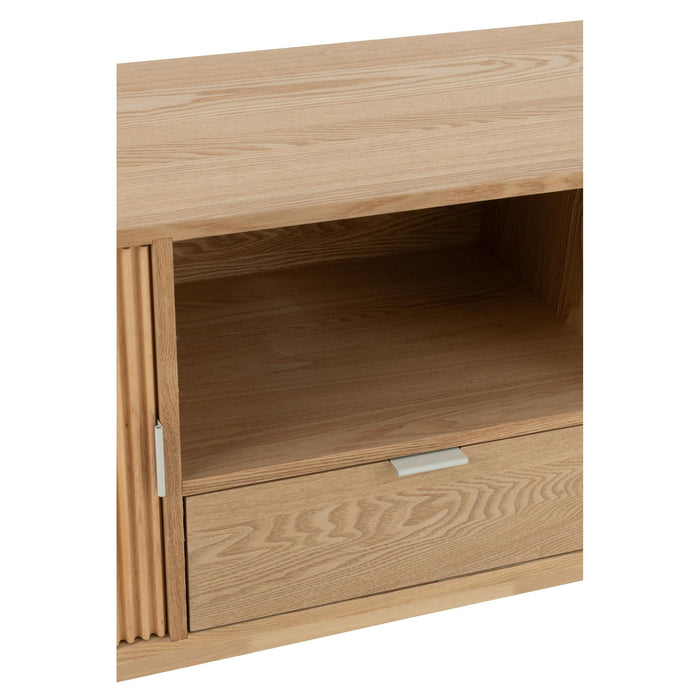 Opbergkast Naturel Mdf S 40x120 cm-Opbergkasten-J-Line