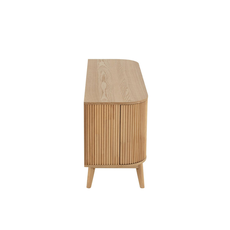 Opbergkast Naturel Mdf S 40x120 cm-Opbergkasten-J-Line