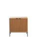 Opbergkast Naturel Metaal 35x80 cm-Opbergkasten-J-Line
