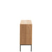 Opbergkast Naturel Metaal 35x80 cm-Opbergkasten-J-Line
