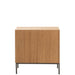 Opbergkast Naturel Metaal 35x80 cm-Opbergkasten-J-Line