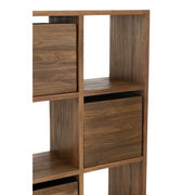 Opbergkast Naturel Recycled hout 30x100 cm-Opbergkasten-J-Line