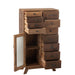 Opbergkast Naturel Recycled hout 30x62 cm-Opbergkasten-J-Line
