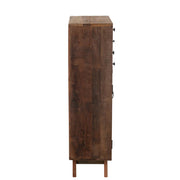 Opbergkast Naturel Recycled hout 30x62 cm-Opbergkasten-J-Line