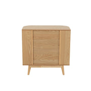 Opbergkast Naturel Rubber hout L 40x80 cm-Opbergkasten-J-Line