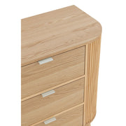 Opbergkast Naturel Rubber hout L 40x80 cm-Opbergkasten-J-Line