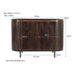 Opbergkast Noor Mangohout Bruin 115x43x81 cm-Dressoirs-Livingfurn