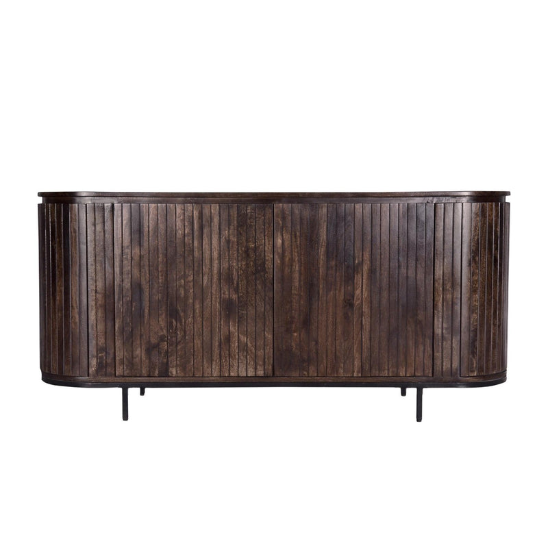 Opbergkast Noor Mangohout Bruin 170x43x81 cm-Dressoirs-Livingfurn