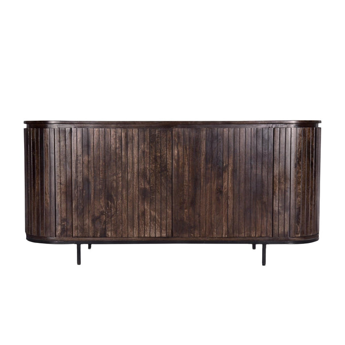 Opbergkast Noor Mangohout Bruin 170x43x81 cm-Dressoirs-Livingfurn