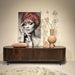 Opbergkast Noor Mangohout Bruin 210x43x56 cm-TV-meubels-Livingfurn