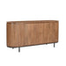Opbergkast Noor Mangohout Naturel hout 170x43x81 cm-Dressoirs-Livingfurn