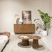 Opbergkast Noor Mangohout Naturel hout 170x43x81 cm-Dressoirs-Livingfurn