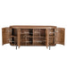 Opbergkast Noor Mangohout Naturel hout 170x43x81 cm-Dressoirs-Livingfurn