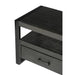 Opbergkast Norris Mangohout Zwart 120x45x50 cm-TV-meubels-Livingfurn