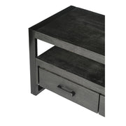Opbergkast Norris Mangohout Zwart 150x45x50 cm-TV-meubels-Livingfurn