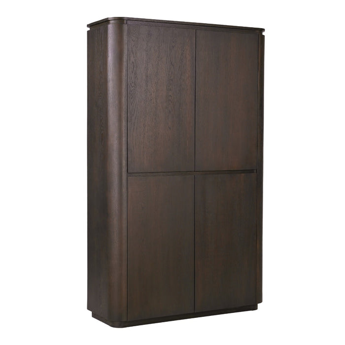 Opbergkast Rivano Eikenhout Fineer Bruin 180cm