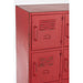 Opbergkast Rood ijzer 42x86 cm-Opbergkasten-J-Line
