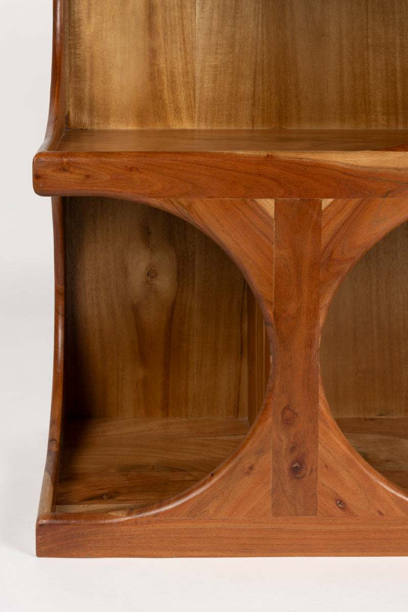 Opbergkast Ruben Mangohout Bruin 90x39.5 cm-Opbergkasten-Creating Home