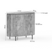 Opbergkast Solana 115 cm Naturel 115x45x100 cm-TV-meubels-Starfurn