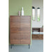 Opbergkast Stripes MDF, Metaal Bruin 40x80 cm-Opbergkasten-Creating Home