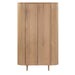 Opbergkast Tobago Eikenhout fineer Naturel hout 115x43x180-Opbergkasten-Livingfurn