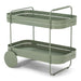 Opbergkast Trolly GIN & TROLLEY Staal Dusty Green 42x74x69.3cm-Opbergkasten-Spinder