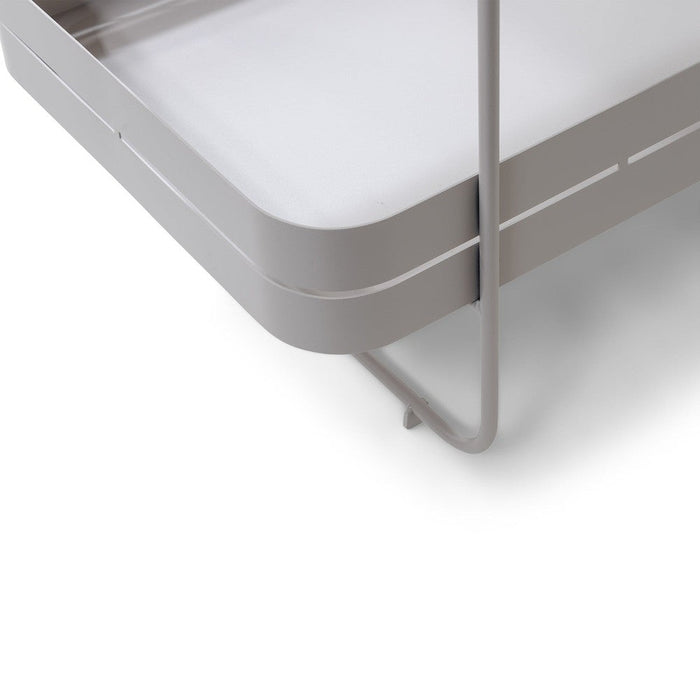 Opbergkast Trolly GIN & TROLLEY Staal Silky Taupe 42x74x69.3cm-Opbergkasten-Spinder