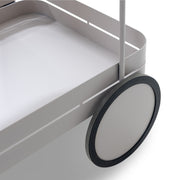Opbergkast Trolly GIN & TROLLEY Staal Silky Taupe 42x74x69.3cm-Opbergkasten-Spinder