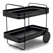 Opbergkast Trolly GIN & TROLLEY Staal Zwart 42x74x69.3cm Spinder-Opbergkasten-Spinder