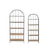 Opbergkast Vakkenkast Bruin Fir hout Rond 40x80 cm-Opbergkasten-J-Line