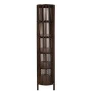 Opbergkast Vakkenkast Bruin Mangohout hout 84x38 cm-Opbergkasten-J-Line