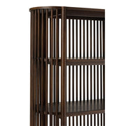 Opbergkast Vakkenkast Bruin Mangohout hout 84x38 cm-Opbergkasten-J-Line
