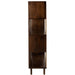 Opbergkast Vakkenkast Bruin ijzer 40x115 cm-Opbergkasten-J-Line