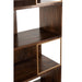 Opbergkast Vakkenkast Bruin ijzer 40x115 cm-Opbergkasten-J-Line