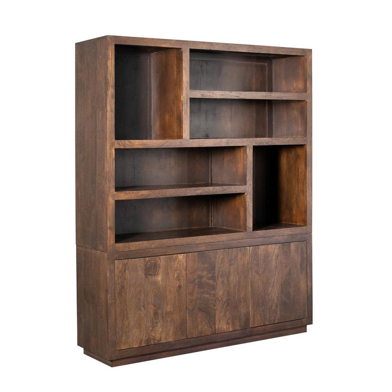 Opbergkast Vakkenkast Brussel Bruin XL 160 cm 160x45x200 cm-Opbergkasten-Starfurn