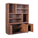 Opbergkast Vakkenkast Brussel Bruin XL 160 cm 160x45x200 cm-Opbergkasten-Starfurn